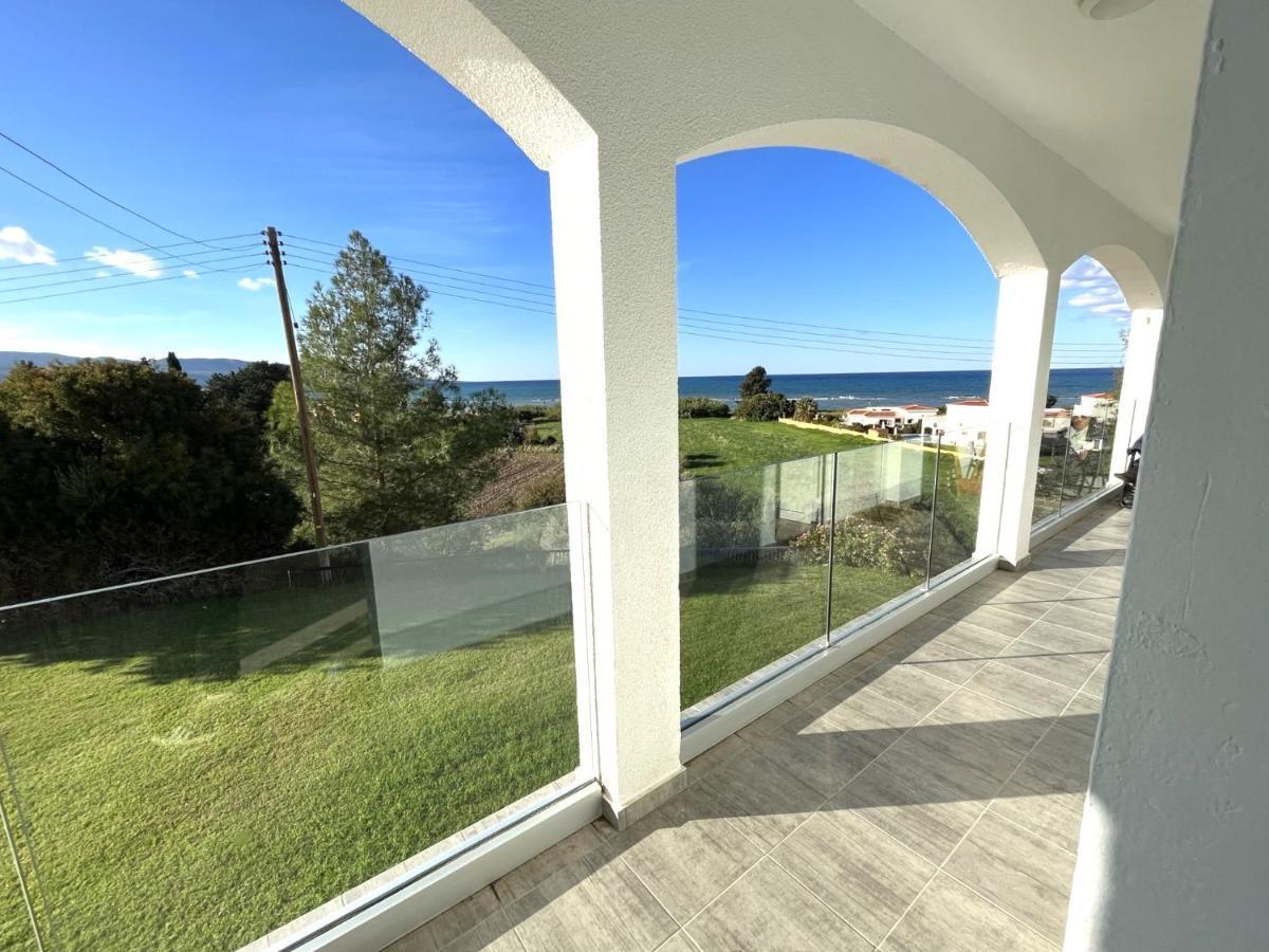 White House Studio With Sea View And Parking Polis Exteriör bild